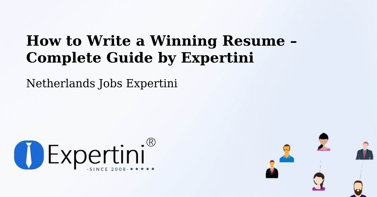 Resume Writing Guide for Job Seekers – Maarn - Maarn, Netherlands Jobs Expertini